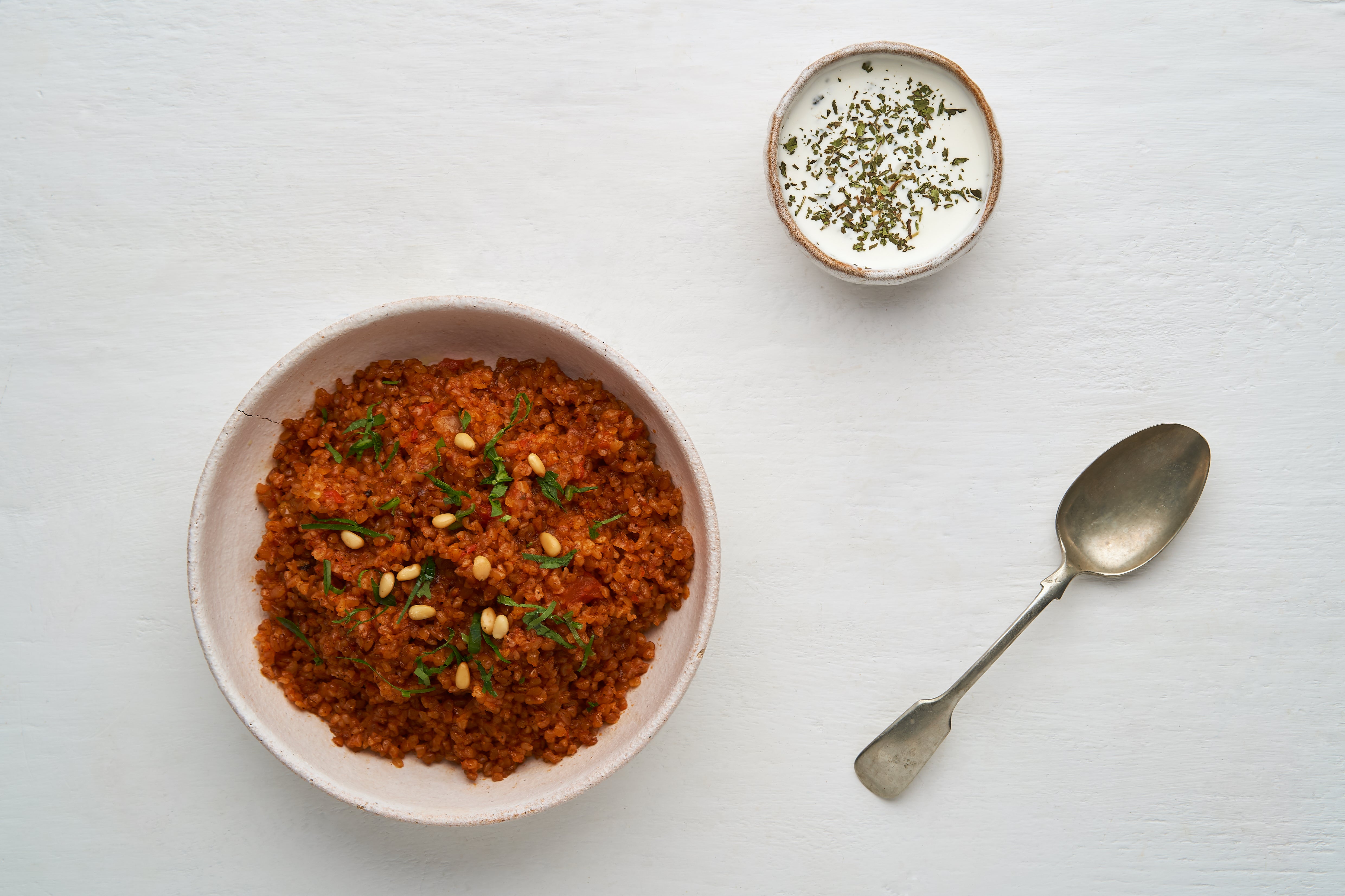 Burghul bi banadoura - Tomato & Burgul Pilaf